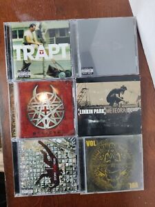 New ListingLot Of 6 Metal/Rock Cds. Trap, Linkin Park, Disturbed, Staind, Story Of The Year