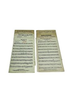 New ListingVintage 1st Trumpet Fox Trot Sheet Music Lot Of Six Different Songs 40’s & 50’s
