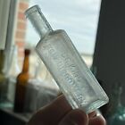 Antique 1890s Dr King’s New Discovery Sample Medicine Bottle Chicago 4.25” Tall