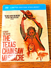 The Texas Chainsaw Massacre Blu-Ray Steelbook 1974 Horror Movie Leatherface NEW