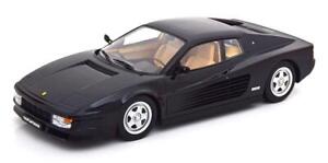 KK Scale Ferrari Testarossa Black Monospecchio 1986 US-Version 1:18