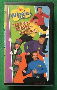 The Wiggles - Whoo Hoo! Wiggly Gremlins! 2004 VHS ++ FREE DVD