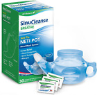 Sinucleanse Soft Tip Neti-Pot Nasal Wash System, Relieves Nasal Congestion