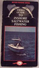 Video Guide to Inshore Saltwater Fishing VHS F944 Michael Bennett James Marsh VG
