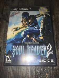 Soul Reaver 2 (Playstation 2, PS2) Black Label Complete W/ Registration Card