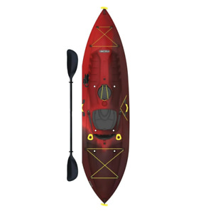 Tamarack Angler Kayak 10 Ft Fishing Kayak, Volcano Fusion W/Yellow (91340) USA