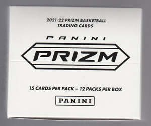 2021-22 PANINI PRIZM NBA CELLO FAT PACK BOX 12 SEALED PACKS BASKETBALL