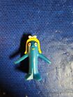 Vintage Gumby Friend Goo PVC Figure Blue Girl Trendmasters Prema Toy Cake Topper
