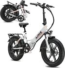 Electric Folding Mountain Bike E-bike 20inch 750W 48V Fat Tire Bicycle for Adult