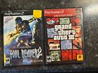 Legacy Of Lain Soul Reaver 2 And GTA III Sony PlayStation 2