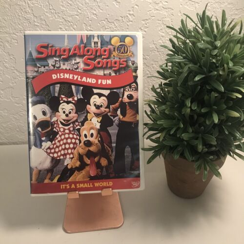 New ListingDisney's Sing Along Songs Disneyland Fun DVD It’s A Small World 50TH Full Screen
