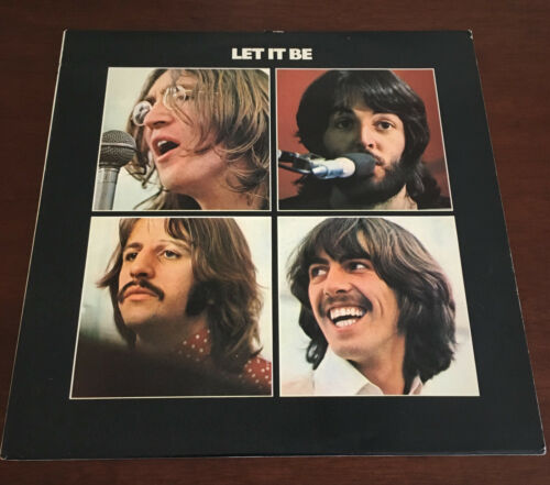 The Beatles - Let It Be Greek EMI Issue 1975 LP Vinyl Non Apple Lbl Rare VG+/VG+