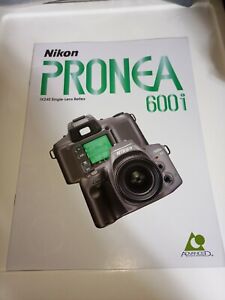 Rare Mint Original Nikon Pronea 600i APS Brochure English 1996 Printed in Japan