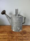 Vintage Galvanized 10 Quart Watering Can Vintage Functional Holds Water