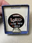 New Listing1970s Dashboard  Magnet Dash Accessory LORD GUIDE THESE WHEELS Auto Jesus 2.5”