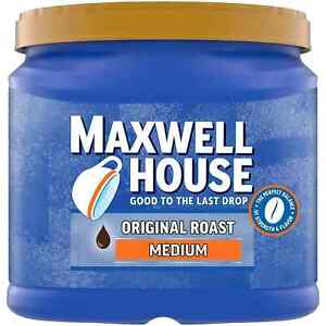 New ListingMaxwell House The Original Roast Medium Roast Ground Coffee (30.6 oz Canister)