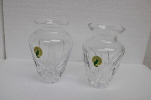 Vintage WATERFORD Crystal Clear (2) Small 4.5
