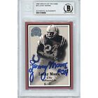 New ListingLenny Moore Baltimore Colts Auto 2000 Greats of the Game Autograph Card Beckett