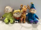 Vintage  RUGRATS Plush Lot: ANGELICA w/Cynthia, SPIKE, TOMMY PICKLES & BABY DILL