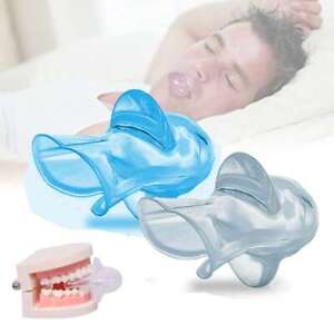 Anti Snoring Tongue Device Silicone Sleep Apnea Aid Stop Noise Sleeve Unisex