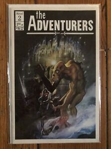 Adventurers #2 (1986 Final Aircel Issue) Peter Hsu Vintage Fantasy Comics NEW VF
