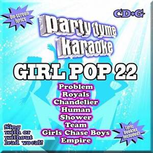 Party Tyme Karaoke - Girl Pop 22 [8+8 Song CD+G] - Audio CD - VERY GOOD
