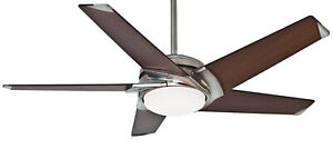Casablanca 59164, 54 inch Ceiling Fan with ‎Remote Control in Brushed Nickle