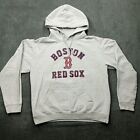 Boston Red Sox Sweatshirt Mens Large Gray MLB Forty Seven Brand 47 Hoodie Logo