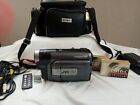 Pre-owned JVC 320x Cassette Camcorder Working With Accessories With Two...