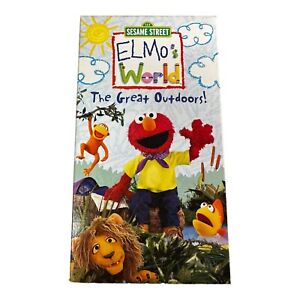 Elmos World: The Great Outdoors (VHS, 2003)