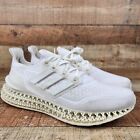 Adidas Ultra 4DFWD Men's Size 10 Triple White Athletic Running Low Shoes HP7598