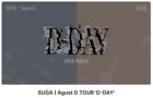 SUGA BTS Agust D TOUR D-DAY OFFICIAL MD GOODS MINI PHOTOCARD PHOTO CARD SET NEW