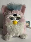 Vintage 1999 Furby Babies Pink White Blue Furby Baby Tiger 70-940 *NOT WORKING*