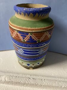 Mexican Pottery Multi-colored Vase