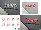 2020 2021 2022 2023 2024 Gladiator JEEP Fender Badge Overlay Decal Stickers