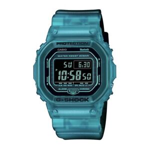 Casio G-Shock DWB5600G-2 Digital Transparent Blue-Black Bluetooth Watch