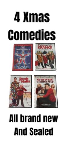 4 NEW Classic Christmas Movies Lot DVDs  FREE SHIPPING