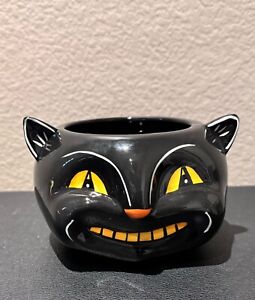 johanna parker halloween grinning cat bowl