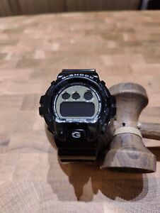Casio G Shock Wrist Watch Black And Silver DW-6900NB