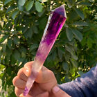 New Listing180G Natural Amethyst Quartz Crystal Single-End Terminated Wand Point Healing
