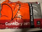 ConfiDry 24/7 X3 Adult Diapers Sample size Large HIGH Quality Plastic Backed