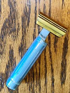 Vintage Schick Repeating Safety Razor, Type A, 1926 1927, Round Barrel, Antique