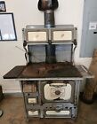 Antique Home Comfort wood burning cook stove Wrought Iron Range Company