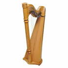 22 Strings Pillar Design Lever Harp With Bag,Strings Set & Tuning Key