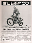 1966 BULTACO CAMPERA 175cc Authentic Vintage Ad ~ MSRP $585 ~ FREE SHIPPING!