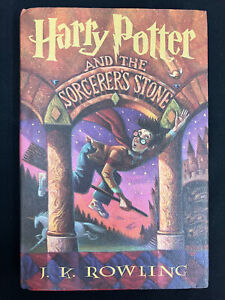 Harry Potter and the Sorcerer's Stone (HCDJ) first US edition, early print, BCE