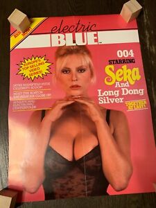 ELECTRIC BLUE 004 SEKA ORIGINAL VIDEO X-RATED ADULT POSTER 1980 15
