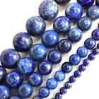 Genuine Natural Lapis Lazuli Blue Round Loose Beads 15