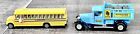 1991 Road Champs School Bus Die Cast International 3000 Authentic & Truck