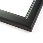 Picture Frame Moulding (Wood) 18Ft Bundle - Contemporary Black Finish - 1.5